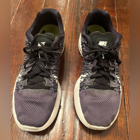 Nike Lunaracer+ 3 (554675-011) Charcoal/Black/White Size 10.5 - Picture 2 of 8